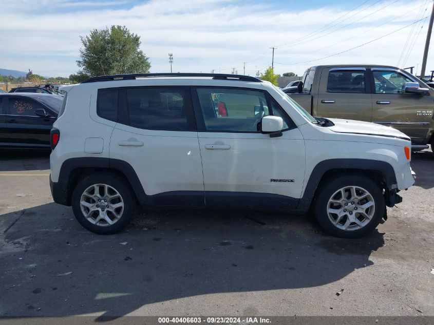 2018 Jeep Renegade Latitude Fwd VIN: ZACCJABB1JPJ19117 Lot: 40406603