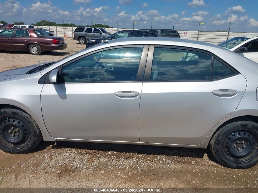 2016 Toyota Corolla Le VIN: 5YFBURHE1GP480096 Lot: 40406649