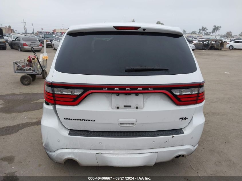 2015 Dodge Durango R/T VIN: 1C4SDHCT2FC826597 Lot: 40406667