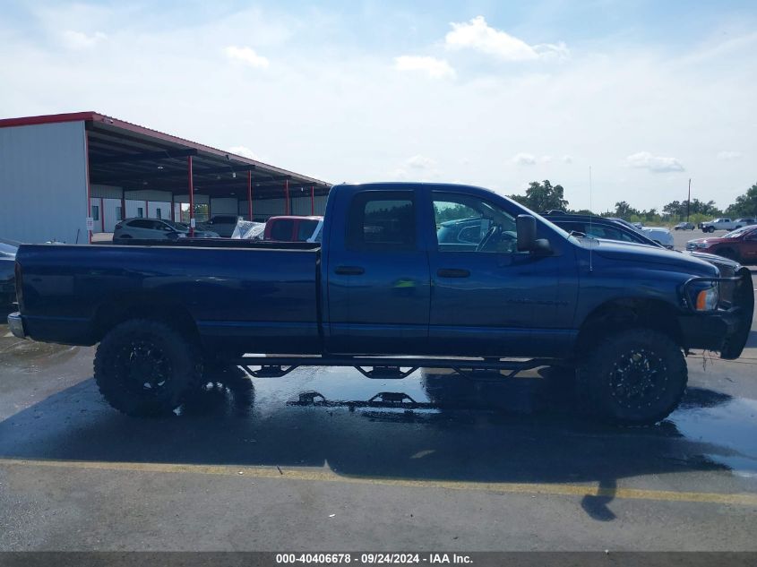 2003 Dodge Ram 2500 Slt/Laramie/St VIN: 3D7KU28C23G702964 Lot: 40406678