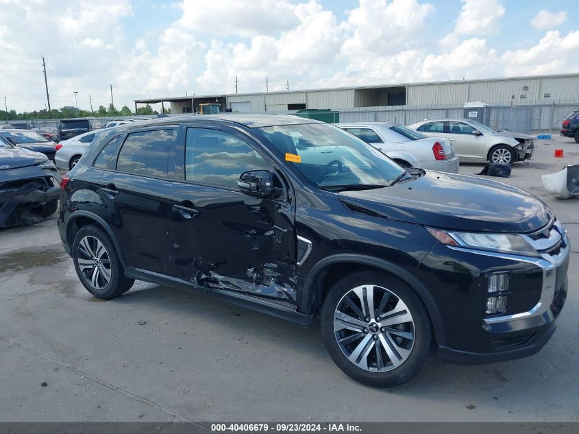 2021 Mitsubishi Outlander Sport Se VIN: JA4APVAU0MU014326 Lot: 40406679