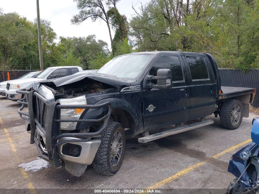 2016 Ford F-250 Lariat VIN: 1FT7W2BT4GED35792 Lot: 40406694