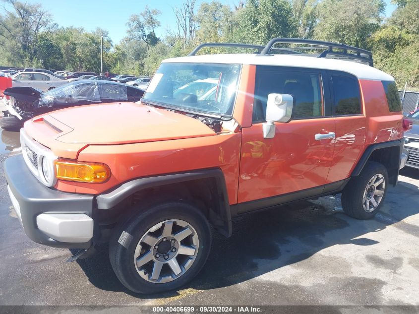 2014 Toyota Fj Cruiser VIN: JTEBU4BF8EK175951 Lot: 40406699