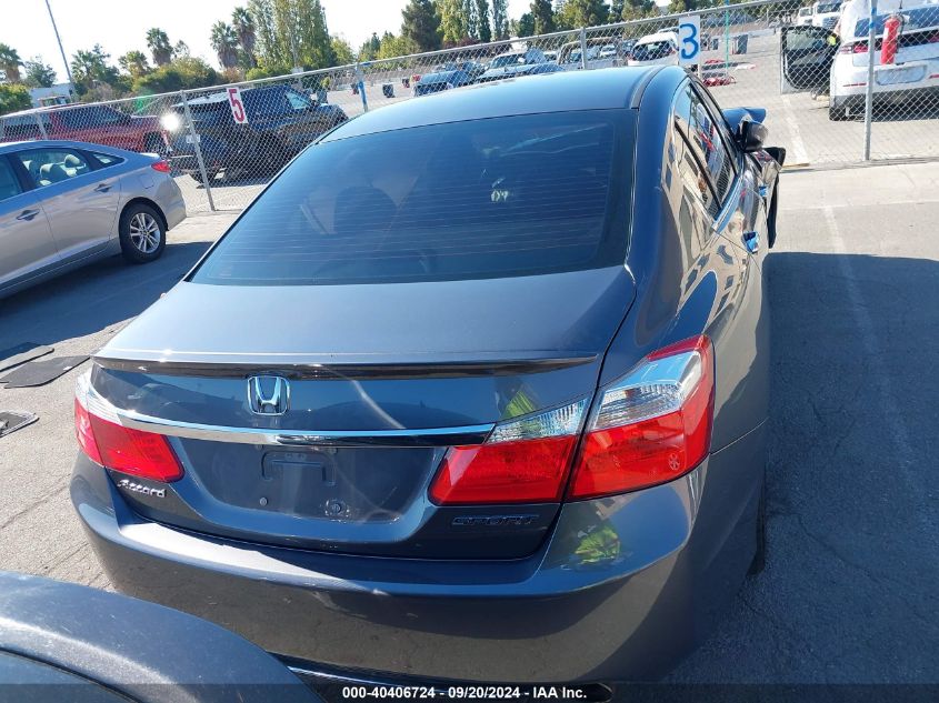 19XFB2F58EE269249 2014 Honda Accord Sport