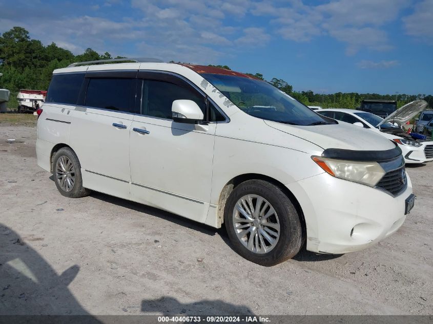 2011 Nissan Quest Sl VIN: JN8AE2KP5B9013034 Lot: 40406733