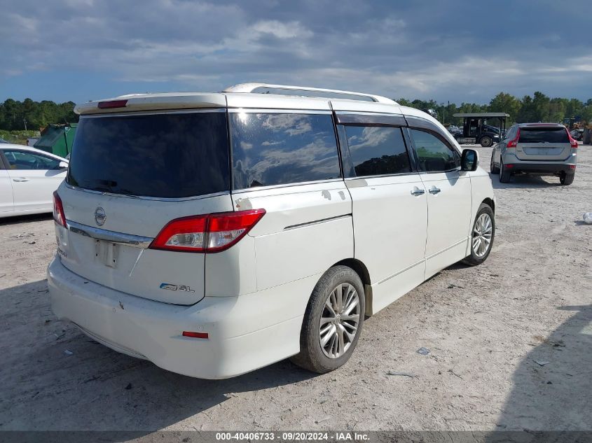 2011 Nissan Quest Sl VIN: JN8AE2KP5B9013034 Lot: 40406733