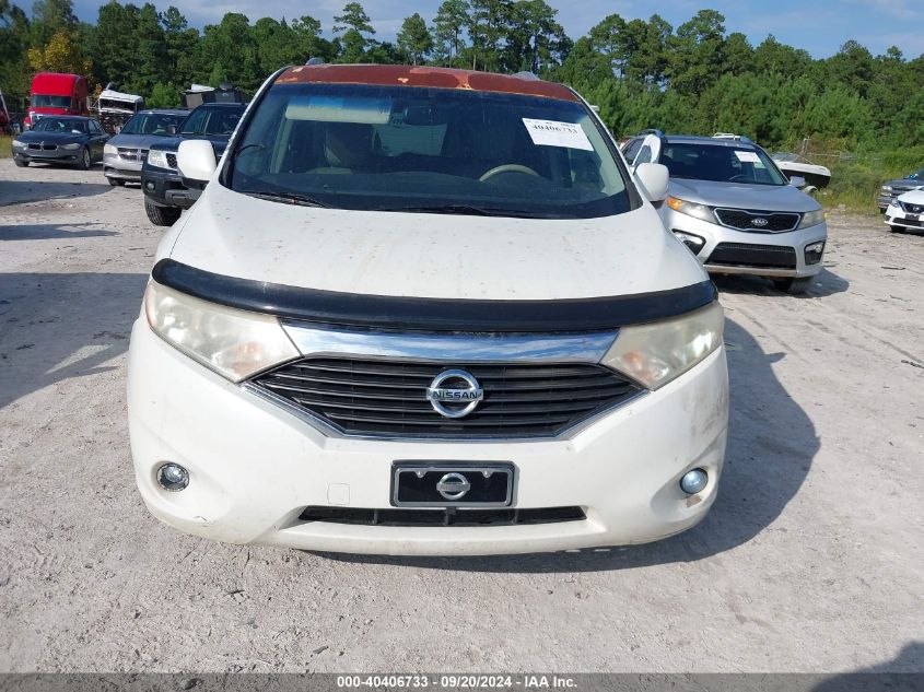 JN8AE2KP5B9013034 2011 Nissan Quest Sl