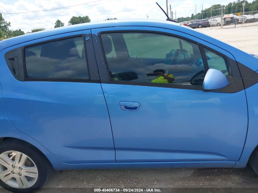 2014 Chevrolet Spark Ls Auto VIN: KL8CB6S91EC495362 Lot: 40406734