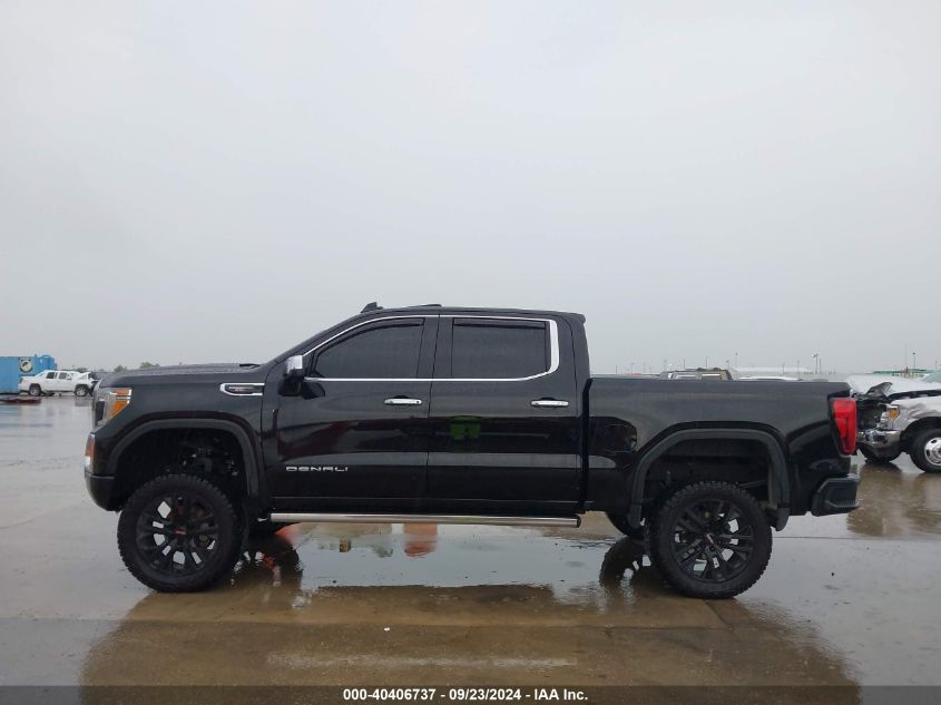 2021 GMC Sierra 1500 4Wd Short Box Denali VIN: 1GTU9FEL3MZ340371 Lot: 40406737