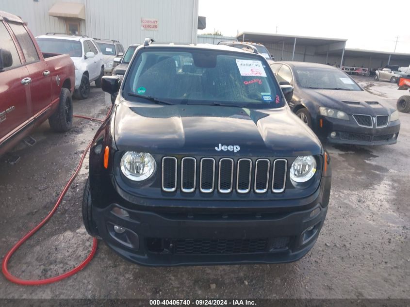 2018 Jeep Renegade Latitude Fwd VIN: ZACCJABB6JPH23376 Lot: 40406740