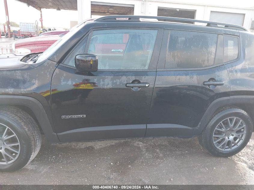 2018 Jeep Renegade Latitude Fwd VIN: ZACCJABB6JPH23376 Lot: 40406740