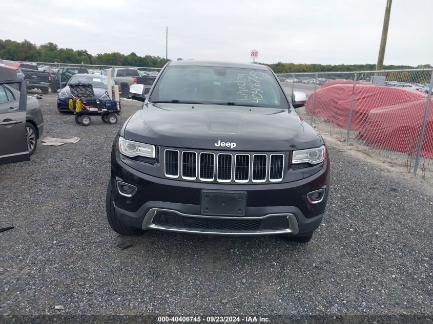 2014 Jeep Grand Cherokee Limited VIN: 1C4RJFBM3EC315775 Lot: 40406745