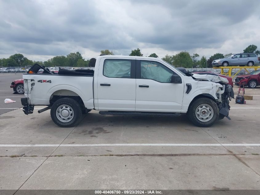 2022 Ford F-150 Xl VIN: 1FTFW1E53NKD44212 Lot: 40406750