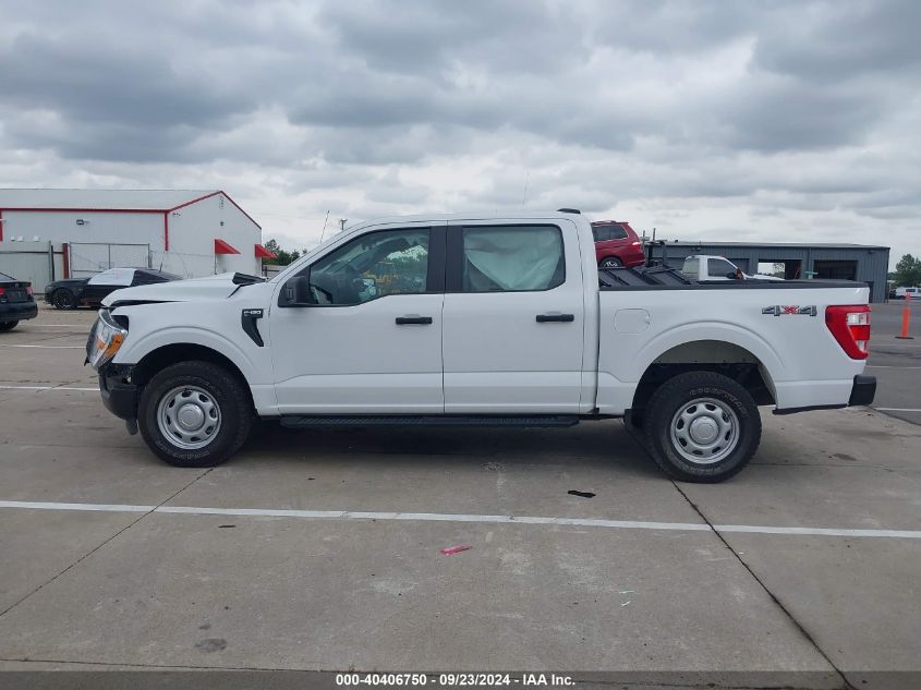 2022 Ford F-150 Xl VIN: 1FTFW1E53NKD44212 Lot: 40406750