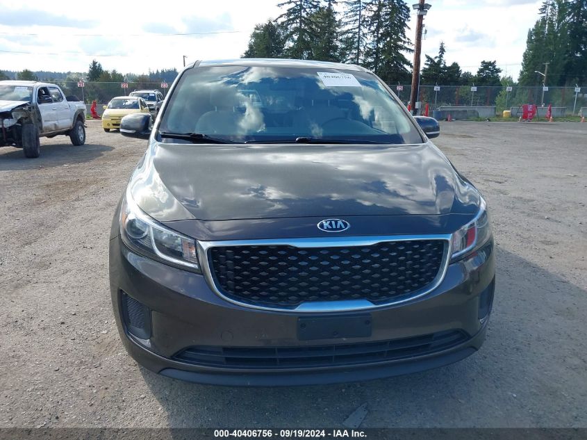 KNDMB5C12H6243878 2017 Kia Sedona Lx