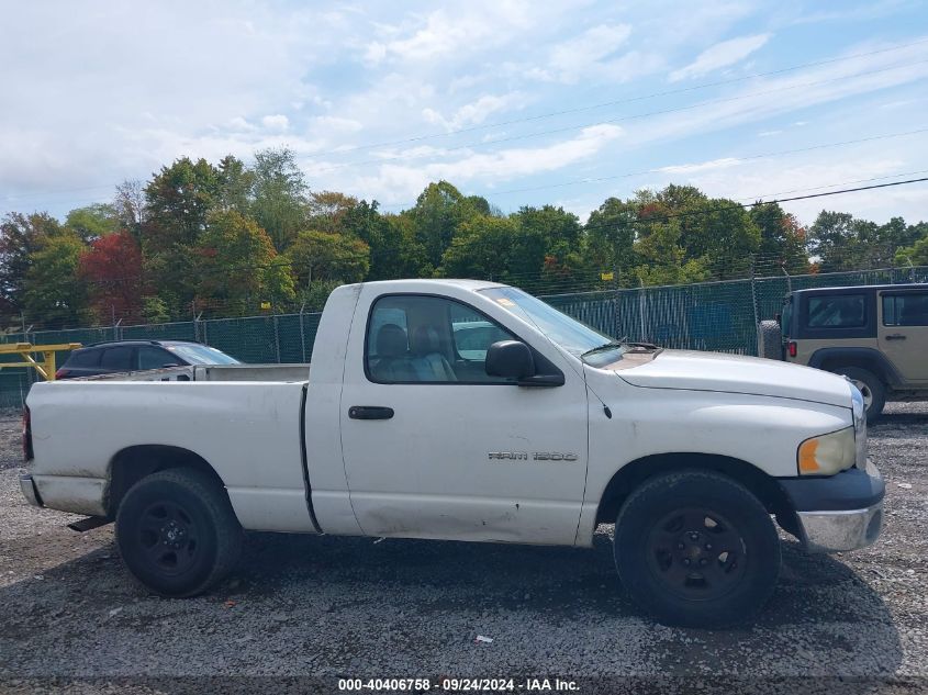 2003 Dodge Ram 1500 St VIN: 1D7HA16K23J563876 Lot: 40406758