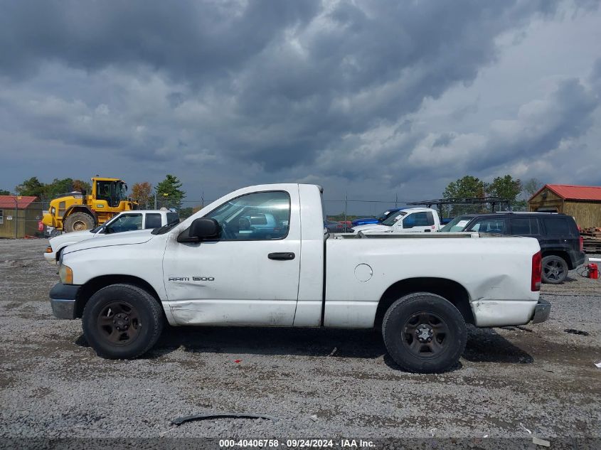 1D7HA16K23J563876 2003 Dodge Ram 1500 St