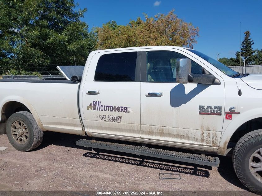 3C63R3JL2JG331261 2018 Ram 3500 Laramie 4X4 8' Box