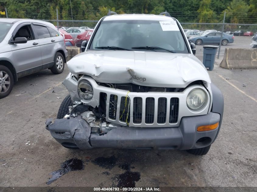 2004 Jeep Liberty Sport VIN: 1J4GL48KX4W126821 Lot: 40406793