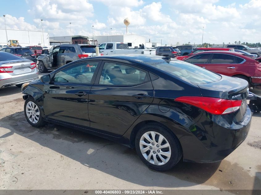 2013 Hyundai Elantra Gls VIN: 5NPDH4AE0DH161730 Lot: 40406803