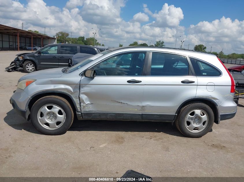 2009 Honda Cr-V Lx VIN: 3CZRE38309G707952 Lot: 40406810