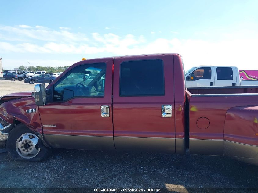 2001 Ford F350 Super Duty VIN: 1FTWW32F71EB80691 Lot: 40406830