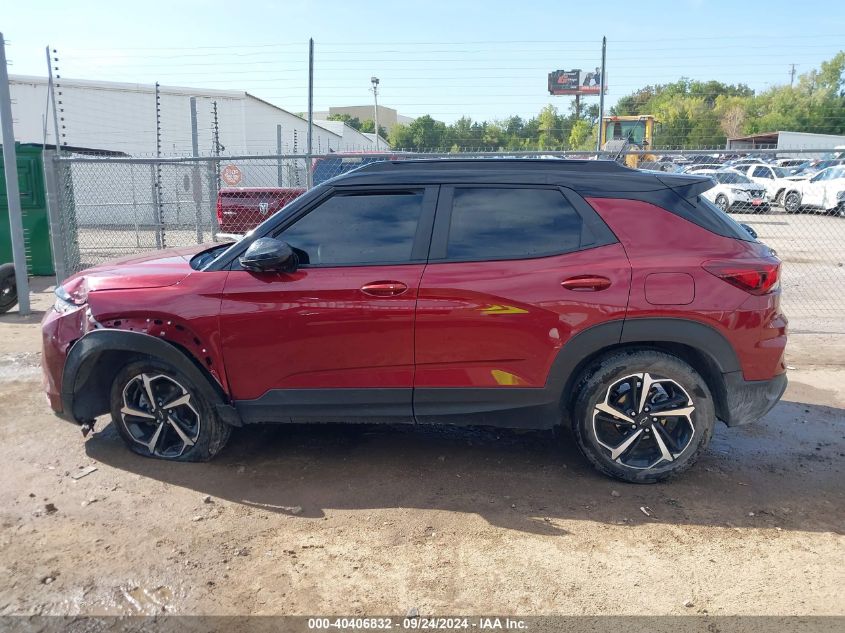 2023 Chevrolet Trailblazer Rs VIN: KL79MTSL4PB029081 Lot: 40406832