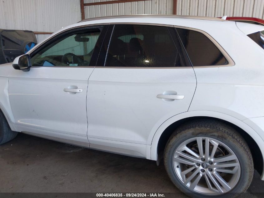 2019 Audi Q5 45 Premium VIN: WA1BNAFY1K2090774 Lot: 40406835