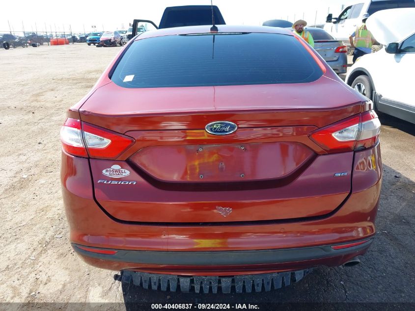 2014 Ford Fusion Se VIN: 3FA6P0H70ER268728 Lot: 40406837