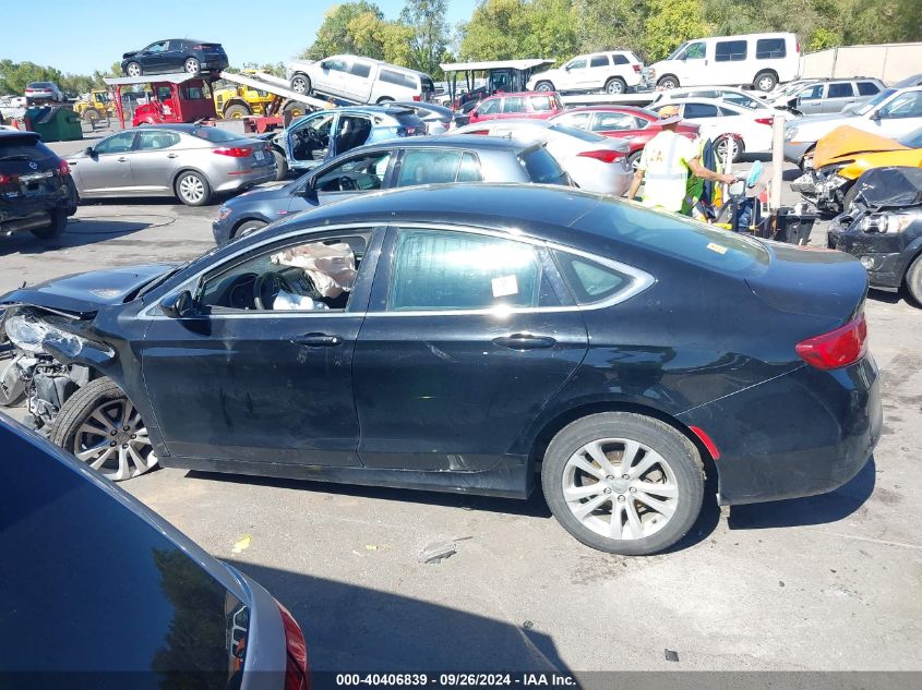 2015 Chrysler 200 Limited VIN: 1C3CCCAB1FN566920 Lot: 40406839