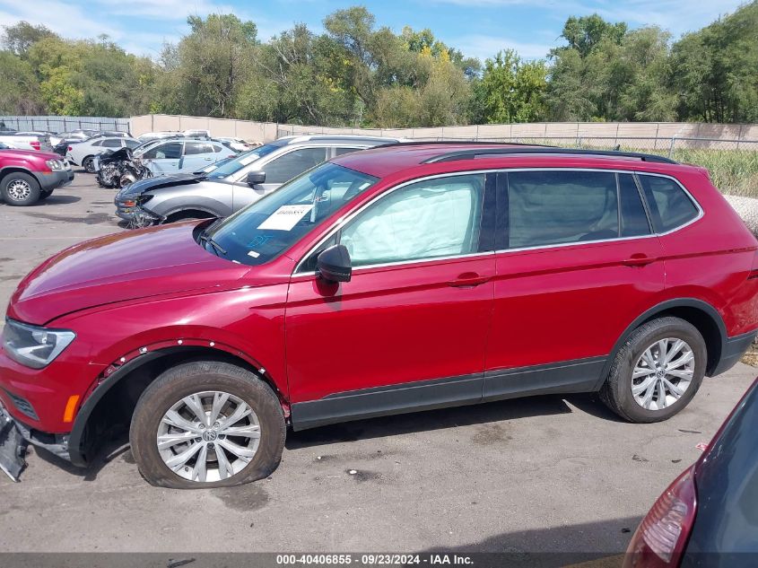 2019 Volkswagen Tiguan 2.0T Sel/2.0T Sel R-Line/2.0T Sel R-Line Black/Se VIN: 3VV2B7AX3KM067622 Lot: 40406855