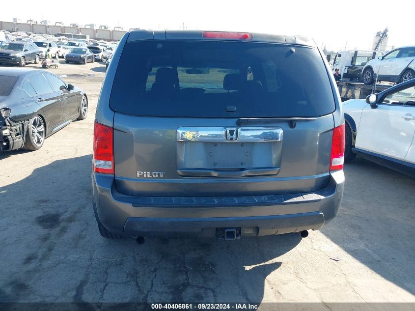 2011 Honda Pilot Lx VIN: 5FNYF3H27BB005063 Lot: 40406861