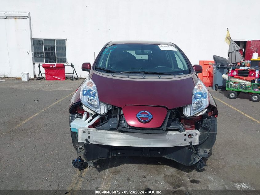 2016 Nissan Leaf Sl VIN: 1N4BZ0CP9GC300481 Lot: 40406872