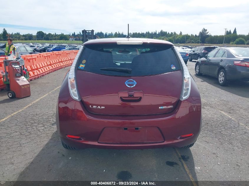 1N4BZ0CP9GC300481 2016 Nissan Leaf Sl