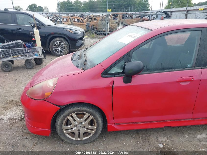 2008 Honda Fit Sport VIN: JHMGD37608S064536 Lot: 40406888