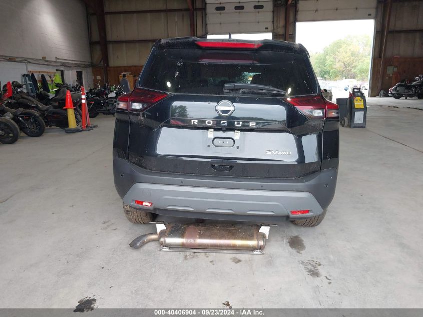 2023 Nissan Rogue Sv Intelligent Awd VIN: 5N1BT3BB6PC810396 Lot: 40406904