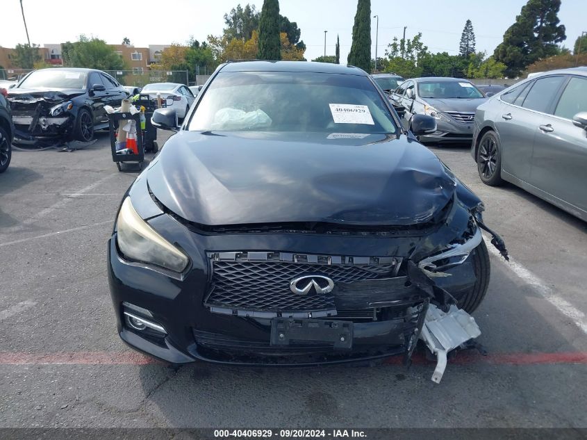 2014 Infiniti Q50 VIN: JN1BV7AP3EM675889 Lot: 40406929