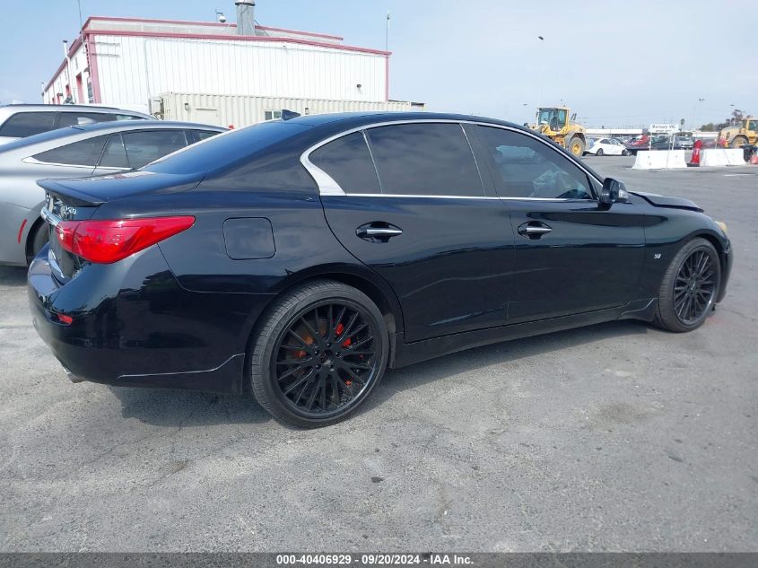 2014 Infiniti Q50 VIN: JN1BV7AP3EM675889 Lot: 40406929