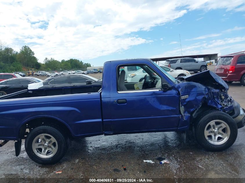 2001 Mazda B2300 Se/Sx VIN: 4F4YR12C91TM10924 Lot: 40406931