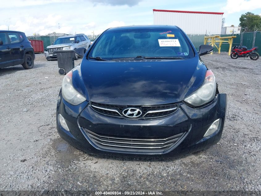 2012 Hyundai Elantra Limited VIN: 5NPDH4AE7CH096812 Lot: 40406934