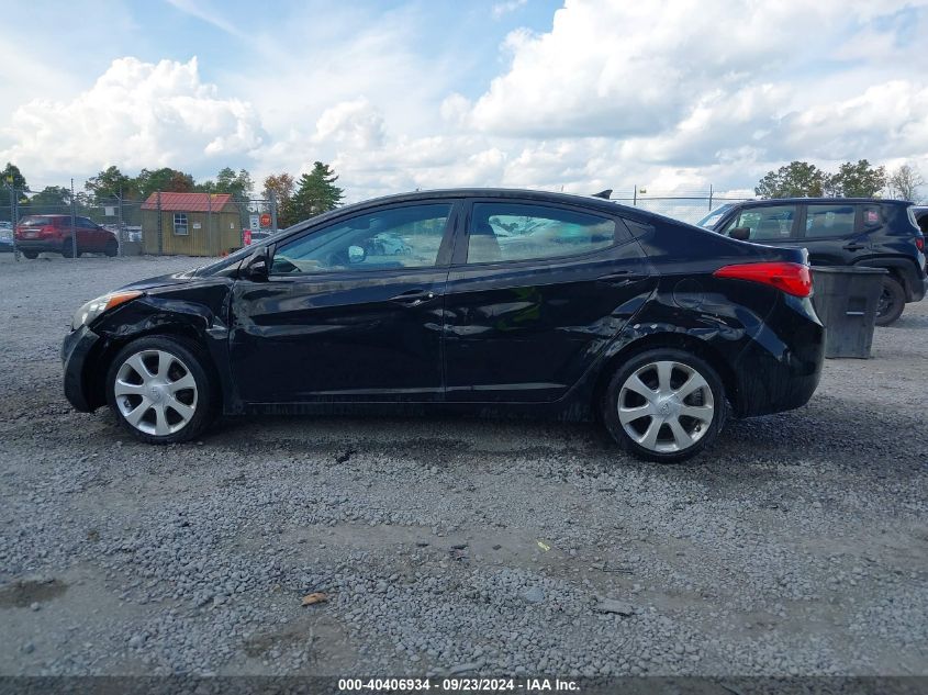 2012 Hyundai Elantra Limited VIN: 5NPDH4AE7CH096812 Lot: 40406934