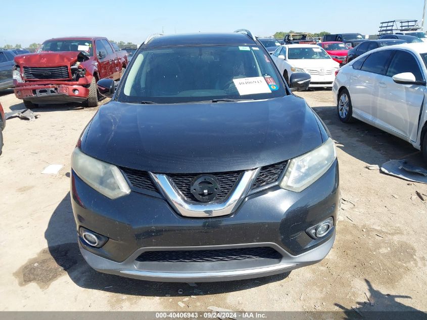 2014 Nissan Rogue S/Sl/Sv VIN: 5N1AT2MT0EC763553 Lot: 40406943