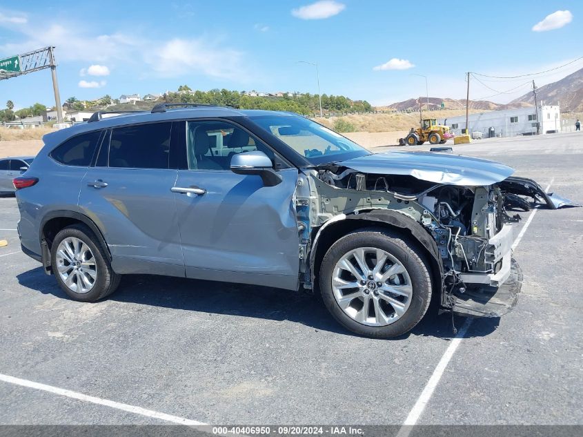 2022 TOYOTA HIGHLANDER LIMITED - 5TDYZRAH6NS132170