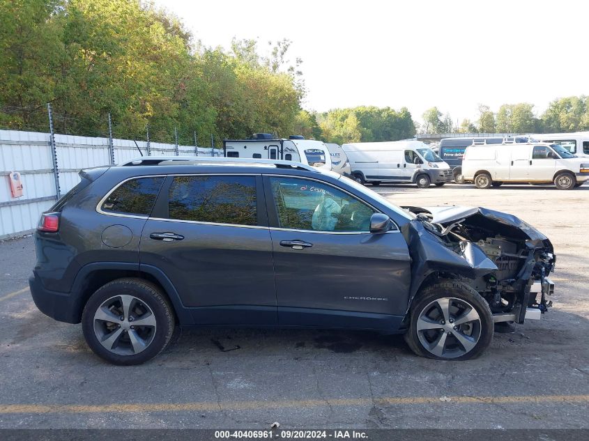 2019 Jeep Cherokee Limited Fwd VIN: 1C4PJLDB5KD433656 Lot: 40406961