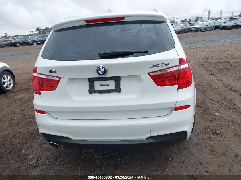 2016 BMW X3 XDRIVE28D - 5UXWY3C52G0F84246