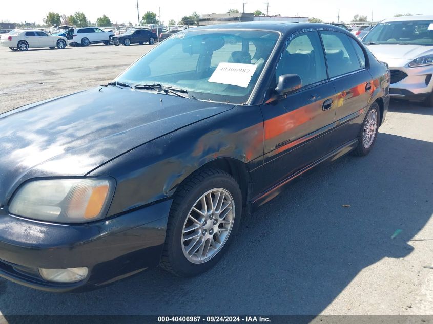 2001 Subaru Legacy Gt Limited VIN: 4S3BE656617203249 Lot: 40406987