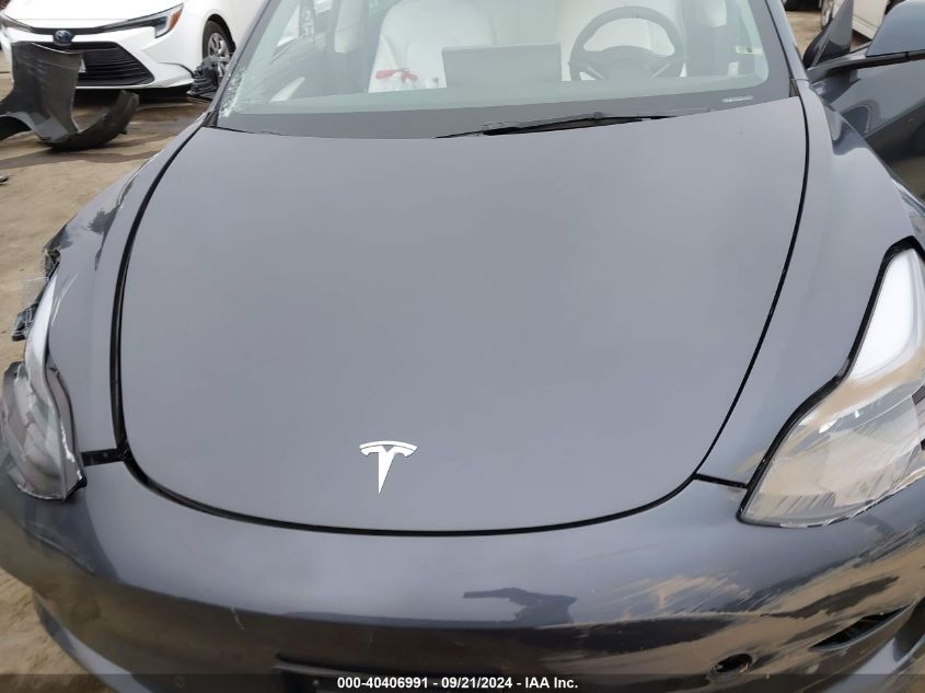 2022 Tesla Model 3 Long Range Dual Motor All-Wheel Drive VIN: 5YJ3E1EB3NF135447 Lot: 40406991