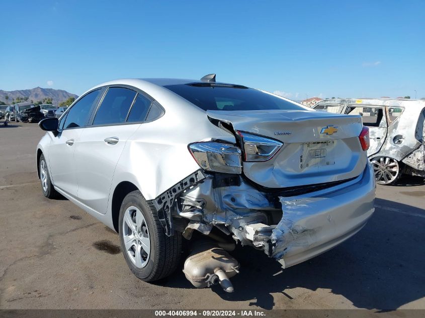 2018 Chevrolet Cruze Ls Auto VIN: 1G1BC5SM5J7138938 Lot: 40406994