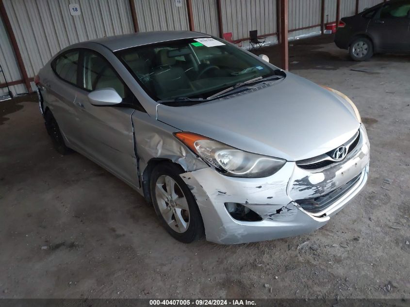 2013 Hyundai Elantra Gls/Limited VIN: KMHDH4AE0DU975555 Lot: 40407005