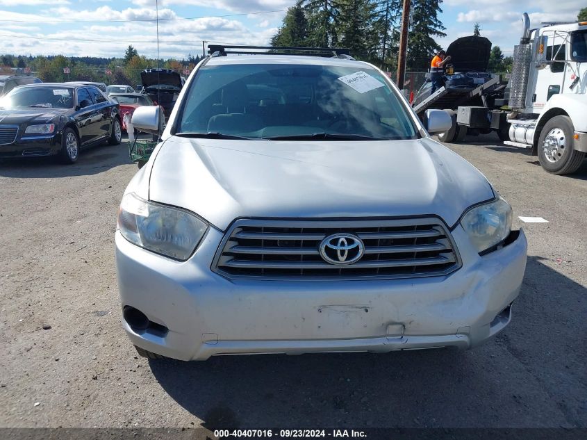 2010 Toyota Highlander Base V6 VIN: 5TDBK3EH3AS007154 Lot: 40407016